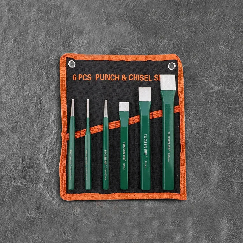 Punch and Chisel Set (6 pieces)