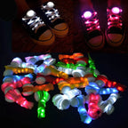 LED illuminated shoelaces