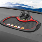 Instrument panel mobile phone holder anti-slip mat