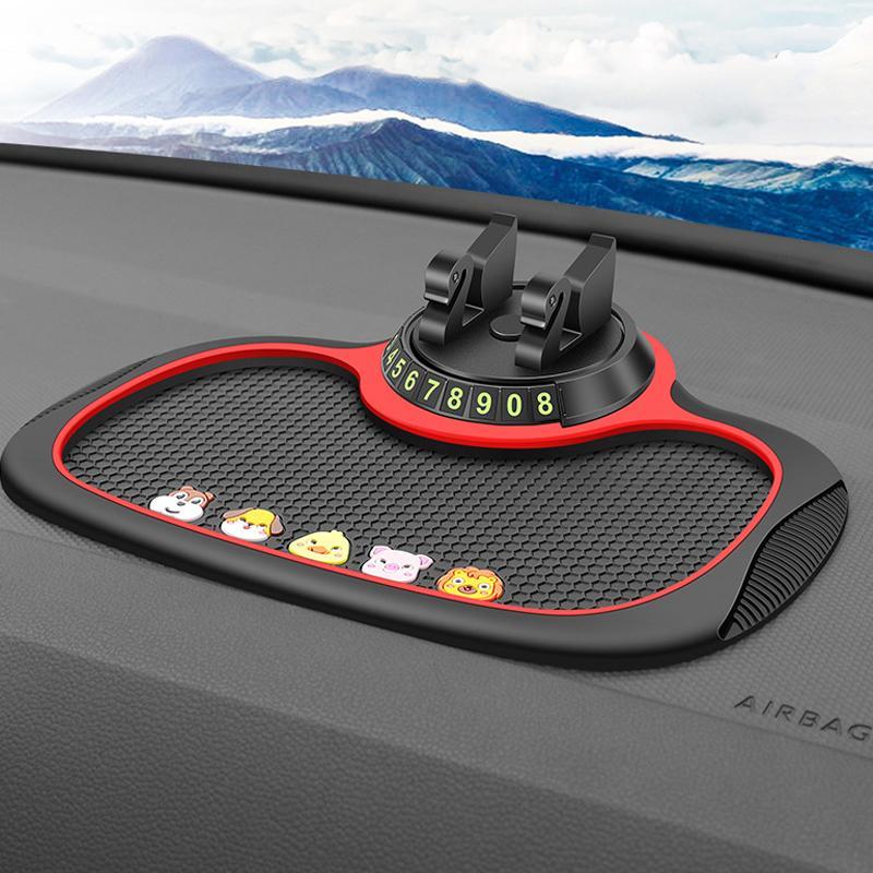 Instrument panel mobile phone holder anti-slip mat