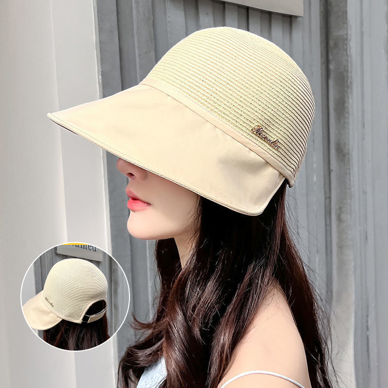 Women's sun hat with wide brim