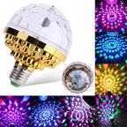 LED Disco Ball Colorful Rotating Lightbulb