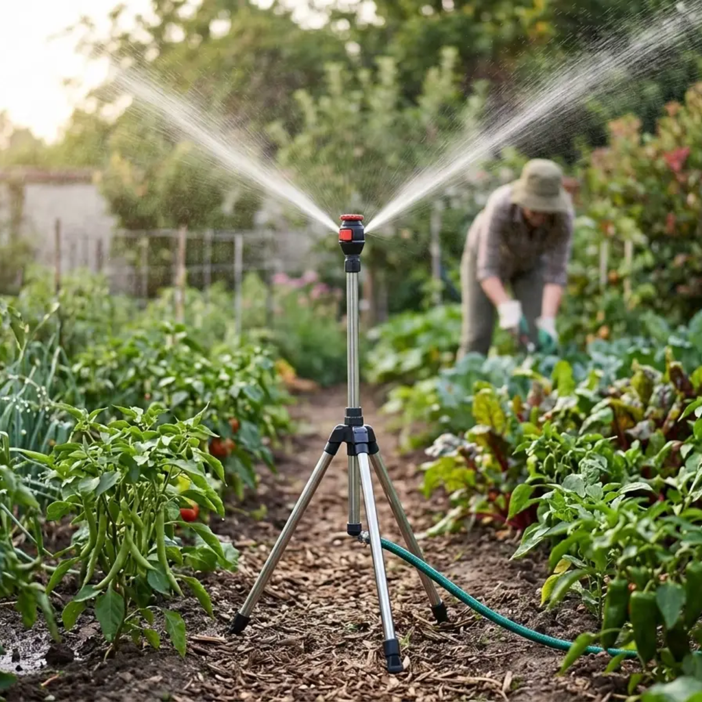 High Pressure Rotating Tripod Sprinkler