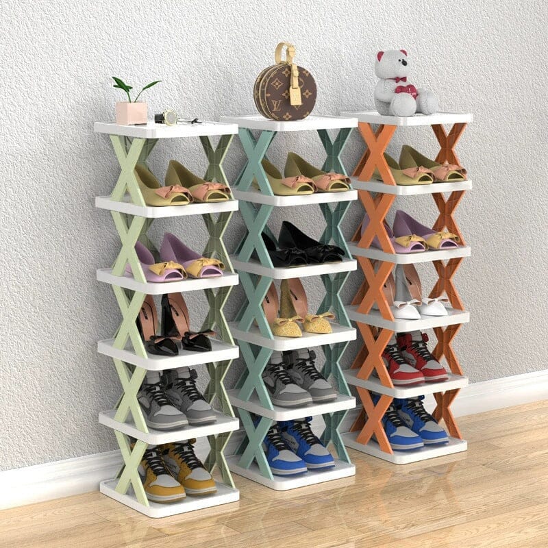 Foldable Multi-Layer Shoe Rack, Shoe Storage Organizer