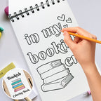Booklover Coloring Book