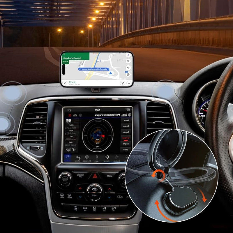 Foldable Car Holder Magnetic Ring Holder