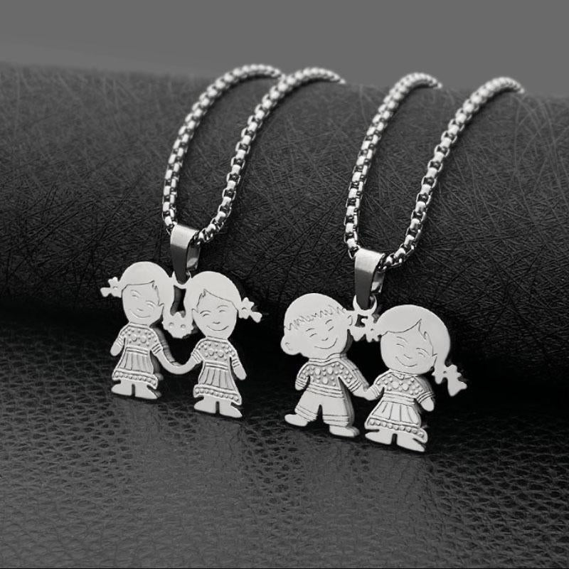 Boys' and Girls' Pendant made of Stainless Steel