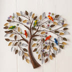 Heart Shaped Tree of Life - 3D Acrylic Wall Art Decor