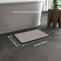 Quick-Dry Non-Slip Diatomite Bath Mat