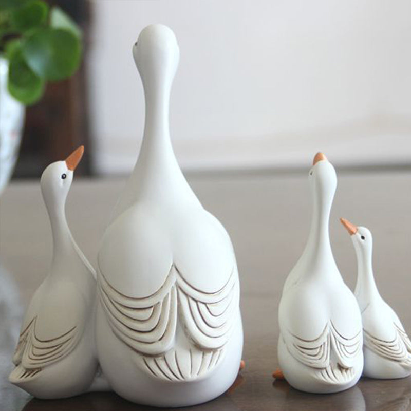 Harz Simulation Duck Art Ornament