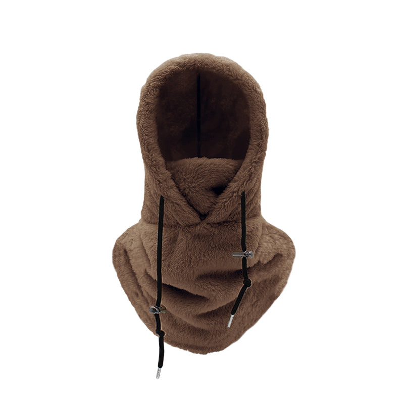 Warm Plush Bike Cap