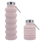 Collapsible Silicone Water Bottle – Portable Folding Travel & Sports Bottle Cup