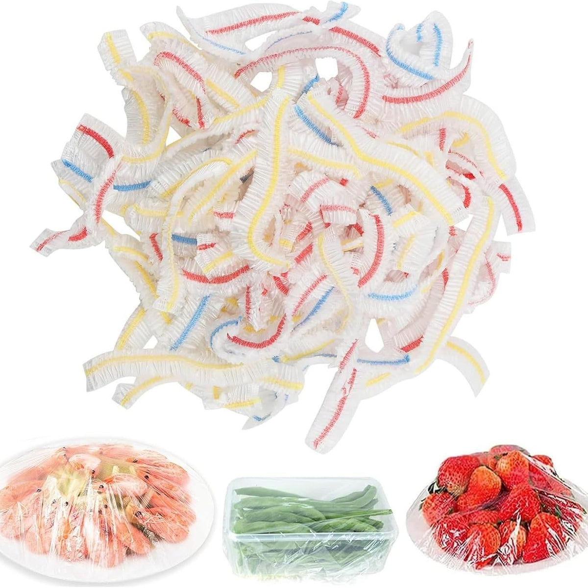 Food Cover Wrap Elastic Lids Food Fresh Keeping Bags