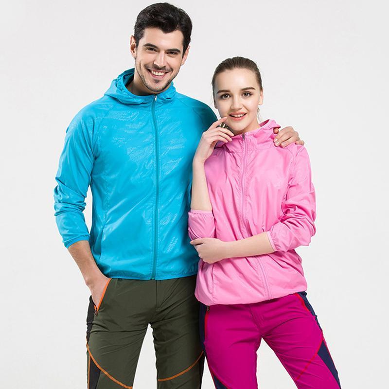 Unisex Windbreaker waterproof Anti-UV Super light