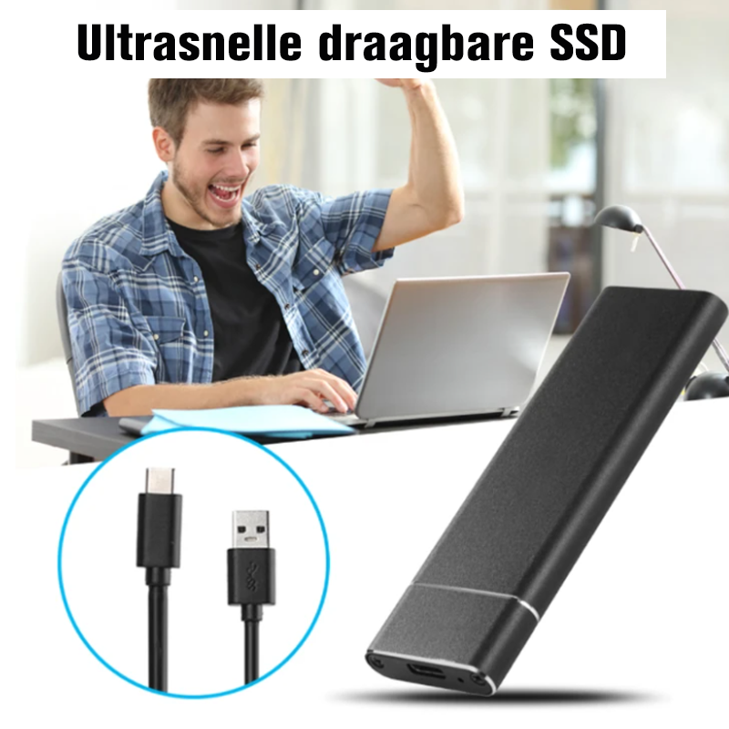 Ultra-fast external portable hard drive