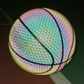 Cool Luminous Basketball, with Standard Size, Soft Leather and Moderate Bounce