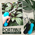 Portable pointed pruning shears