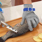 Stainless Steel Mesh Metal Laboratory Protective Gloves