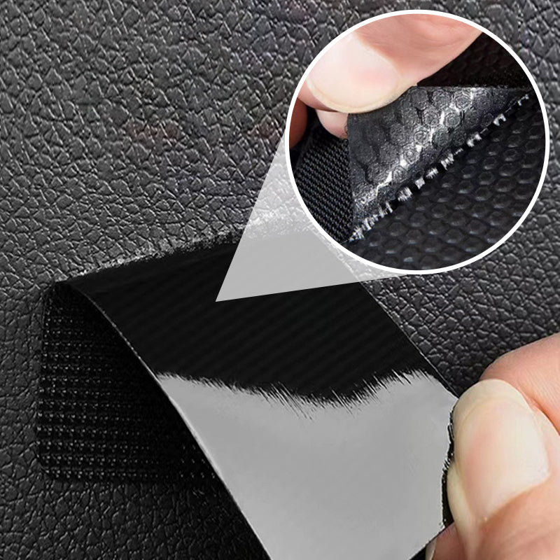 Invisible mounting stickers for floor mats