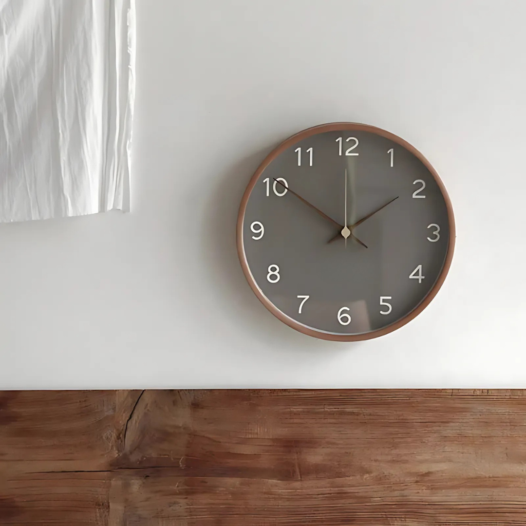Modern Wooden Wall Clock