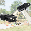 Plastic clips for tent
