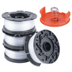 Replacement spool for trimmer – Nylon grass mowing line for lawn mowers and trimmers