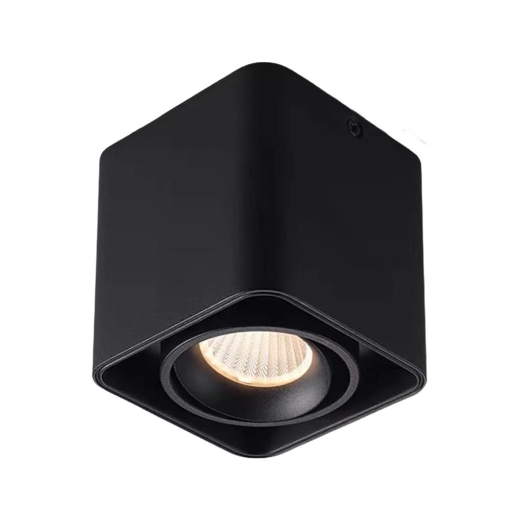 Square Adjustable Ceiling Lamp with Dimmable LED Light