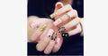Acrylic Nails with Rivets