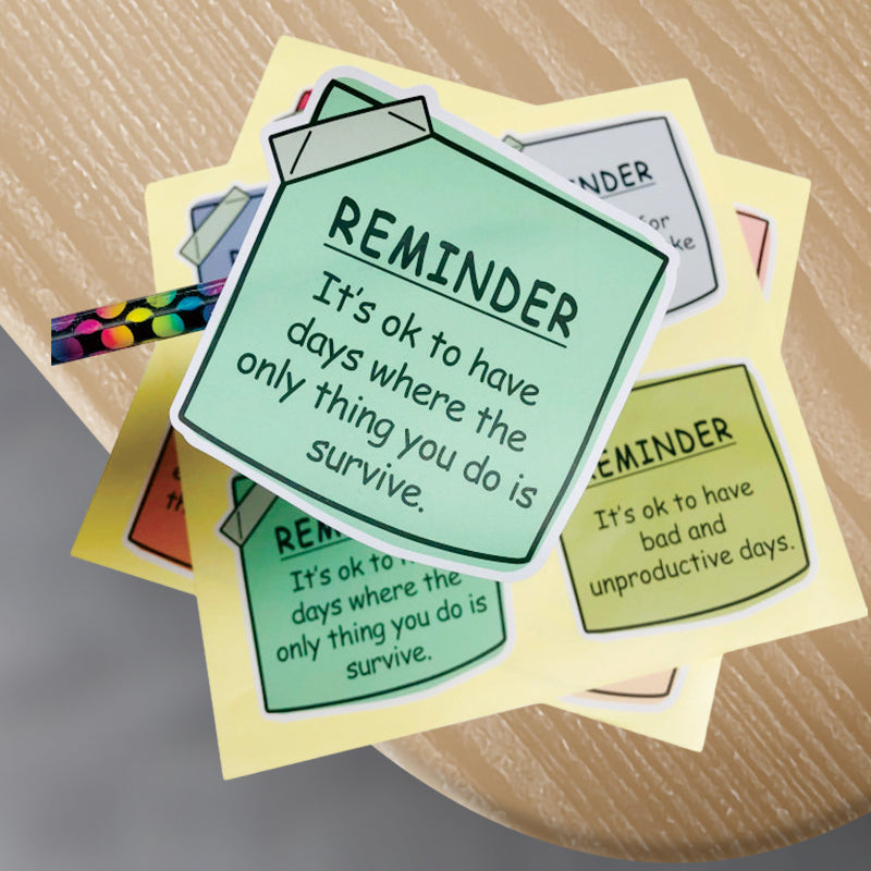 Mental Health Memory Stickers