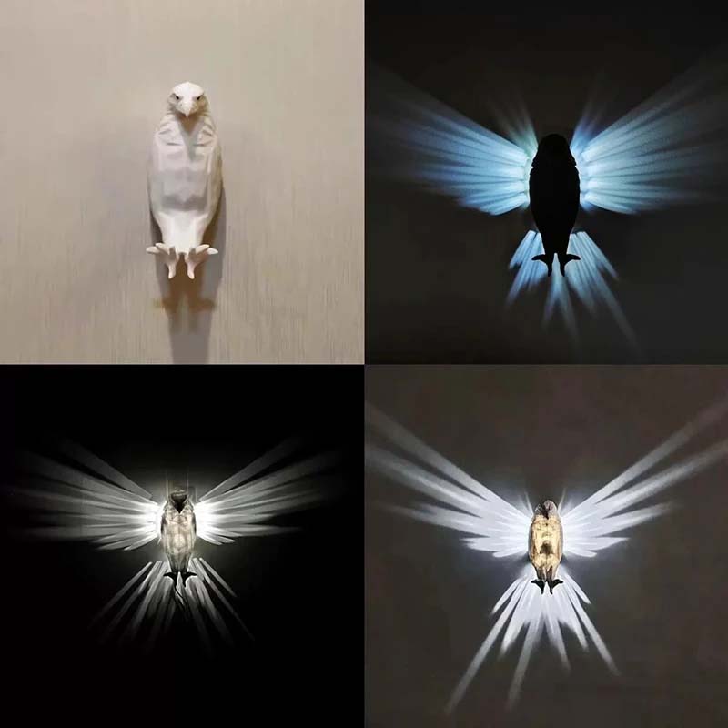 Spritz-cast Owl Eagle Night Light