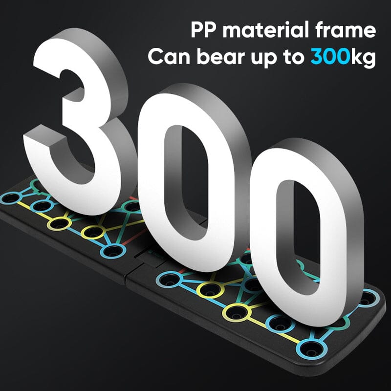 Folding Push-Up Multi-Muscle Trainer