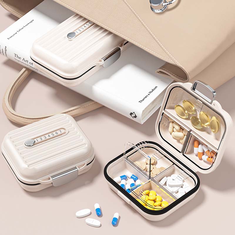 Small portable pillbox