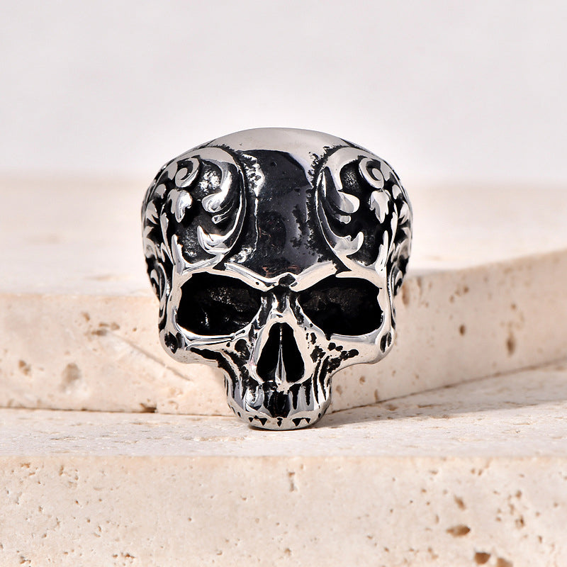 Punk Style Titan Skull Ring