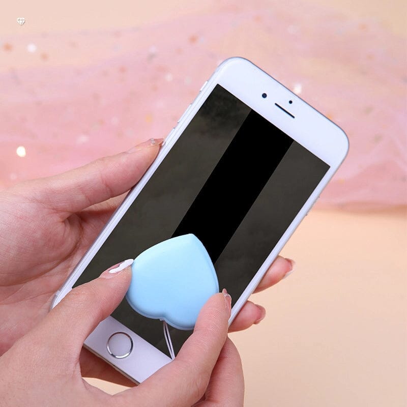 Heart-shaped Macaron screen glass cleaner