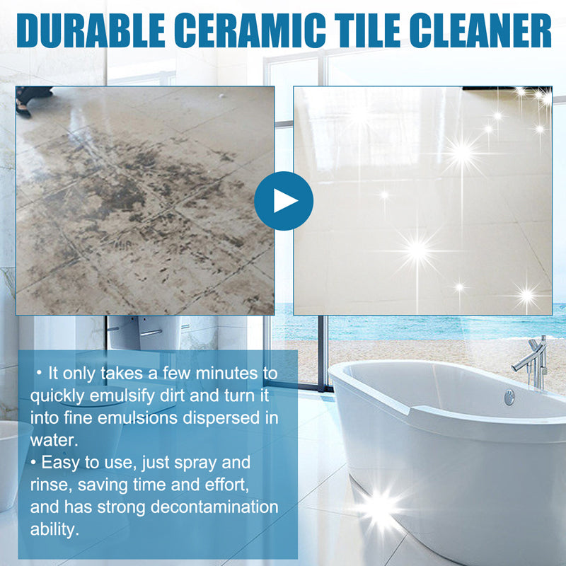 Tile joint cleaner spray device