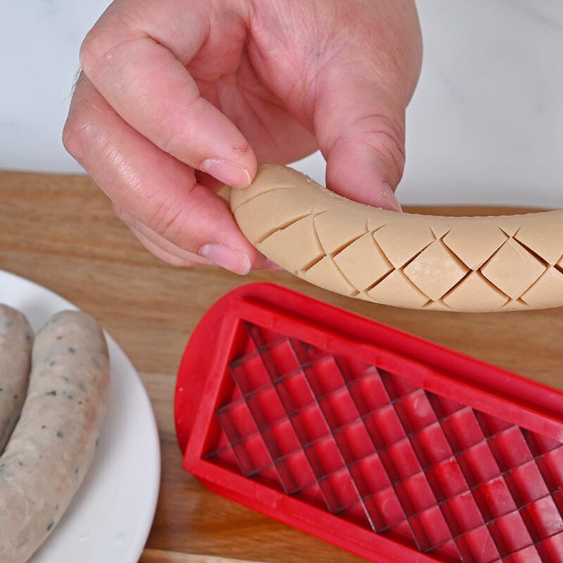 Perfect Criss-Cross Slots Hotdogs Cutter