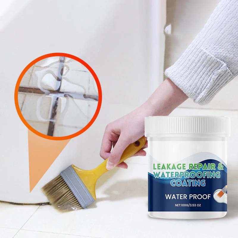 Multi-purpose transparent anti-leak waterproof coating