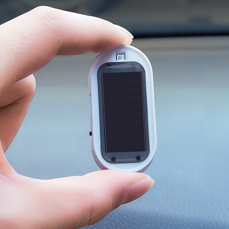 Solar LED Flash Car Alarm Simulator