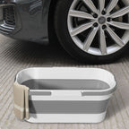 Foldable Portable Rectangular Bucket