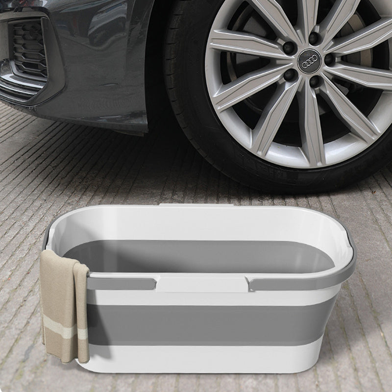Foldable Portable Rectangular Bucket