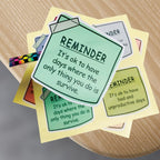 Mental Health Sticky Notes Stickers (24 pieces)