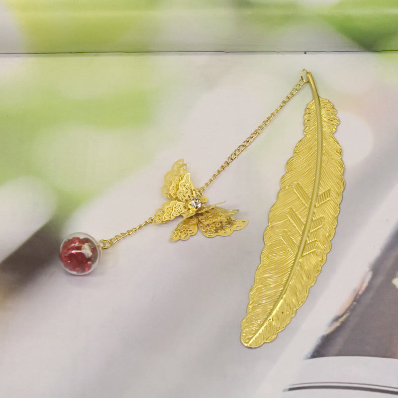 Metal Spring Bookmark