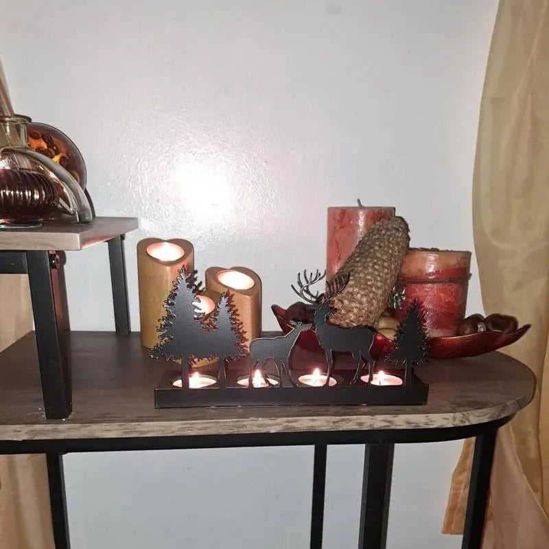 Reindeer Candle Holder