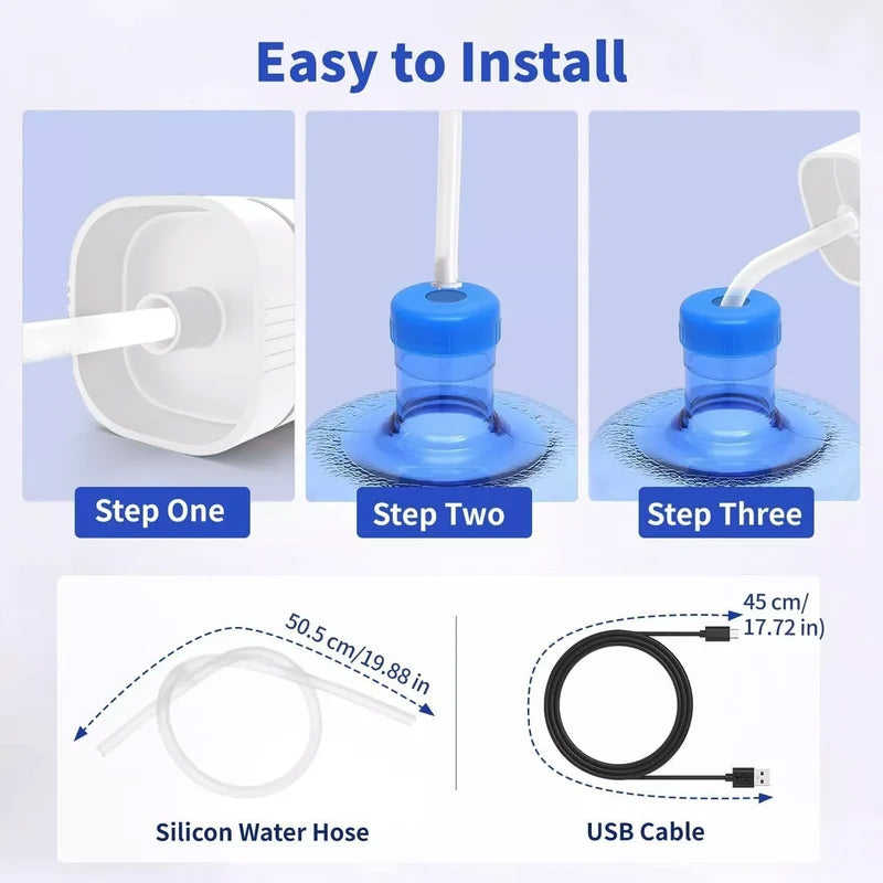 Multifunctional automatic water consumption pump
