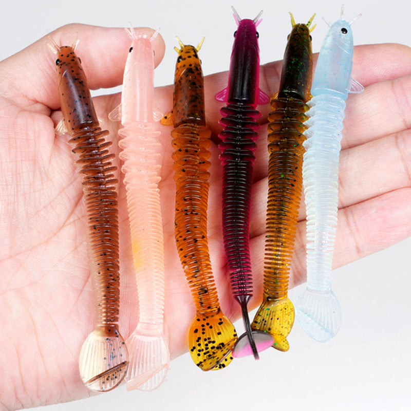 New Design Angler Dragon Hole Bait 46 Sections Soft Bait