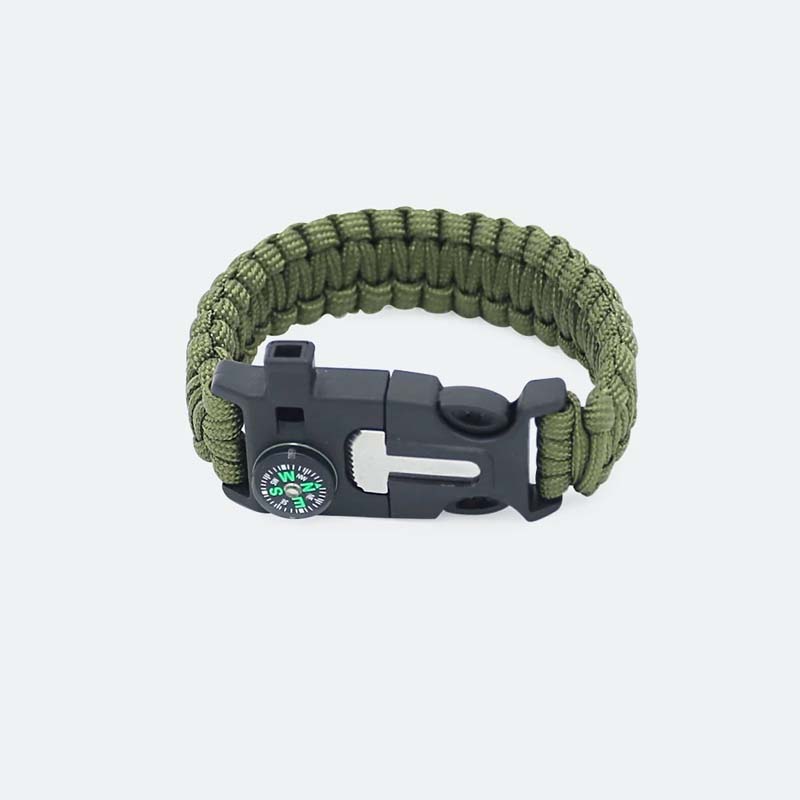 Multi-Functional Survival Paracord Bracelet