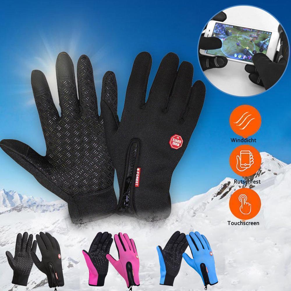 High-quality, warm, windproof and waterproof touchscreen gloves, Unisex