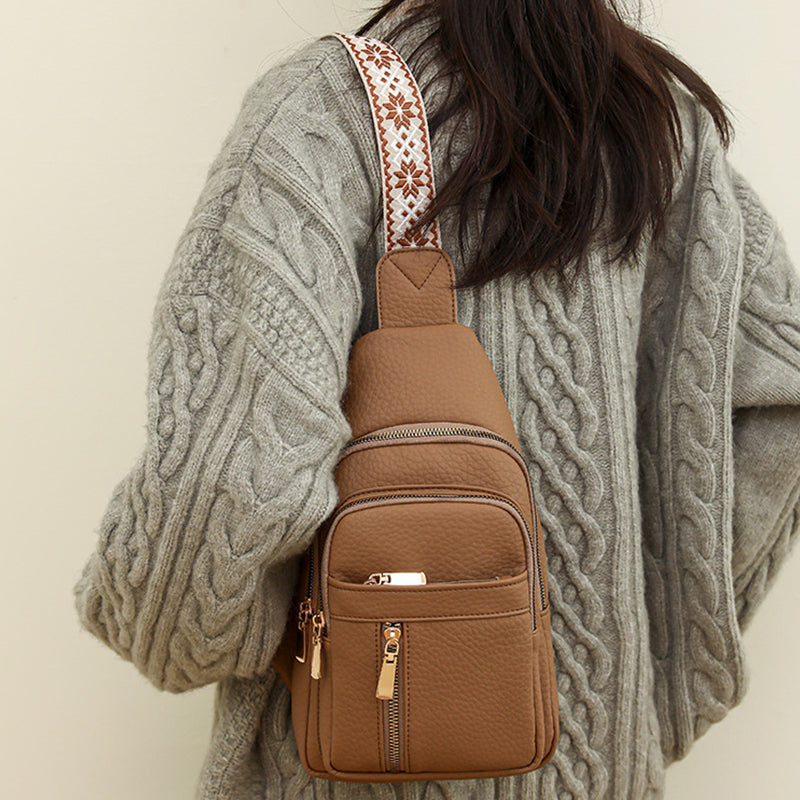 Women's Casual Zipper Belt Bag