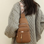 Women's Casual Zipper Belt Bag