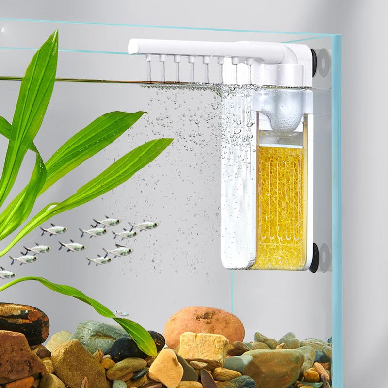 Quiet Fish Tank Aquarium Wall-Mounted Water Filter